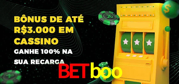 Betboo melhor bônus de depósito